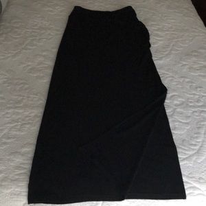 Athleta Single-slit, Wide Waistband Maxi Skirt-XXS